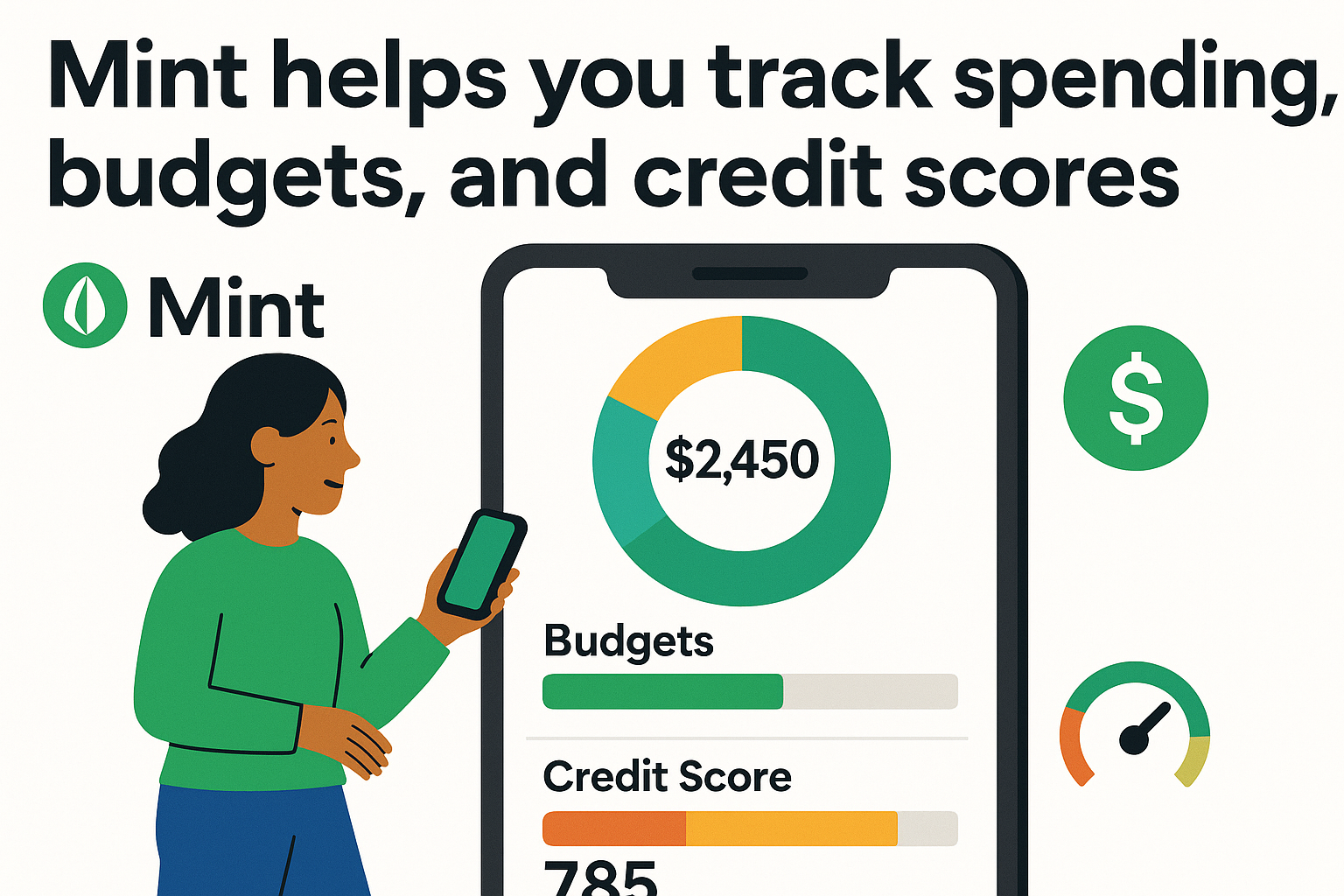 free budgeting tools Mint app overview