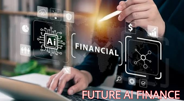 Futuristic AI managing personal finances across devices