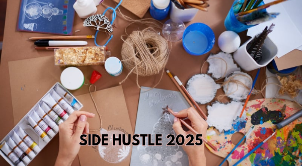 side hustle 2025 handmade crafts